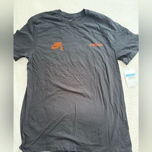 Nike Men’s Black Short-Sleeve Tee with Orange Logo Bengals Ja'marr Chase